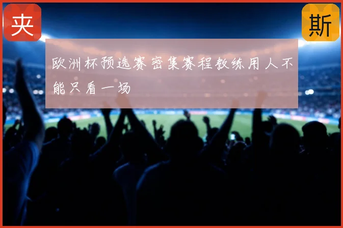 欧洲杯预选赛密集赛程教练用人不能只看一场
